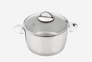 Кастрюля "Аметист" 1,75 л со стеклянной крышкой (160/150 мм)